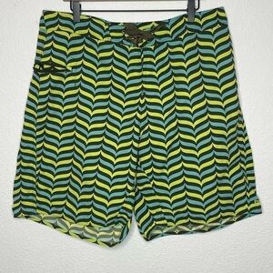 Patagonia board shorts 21” length swim trunks waist 36”